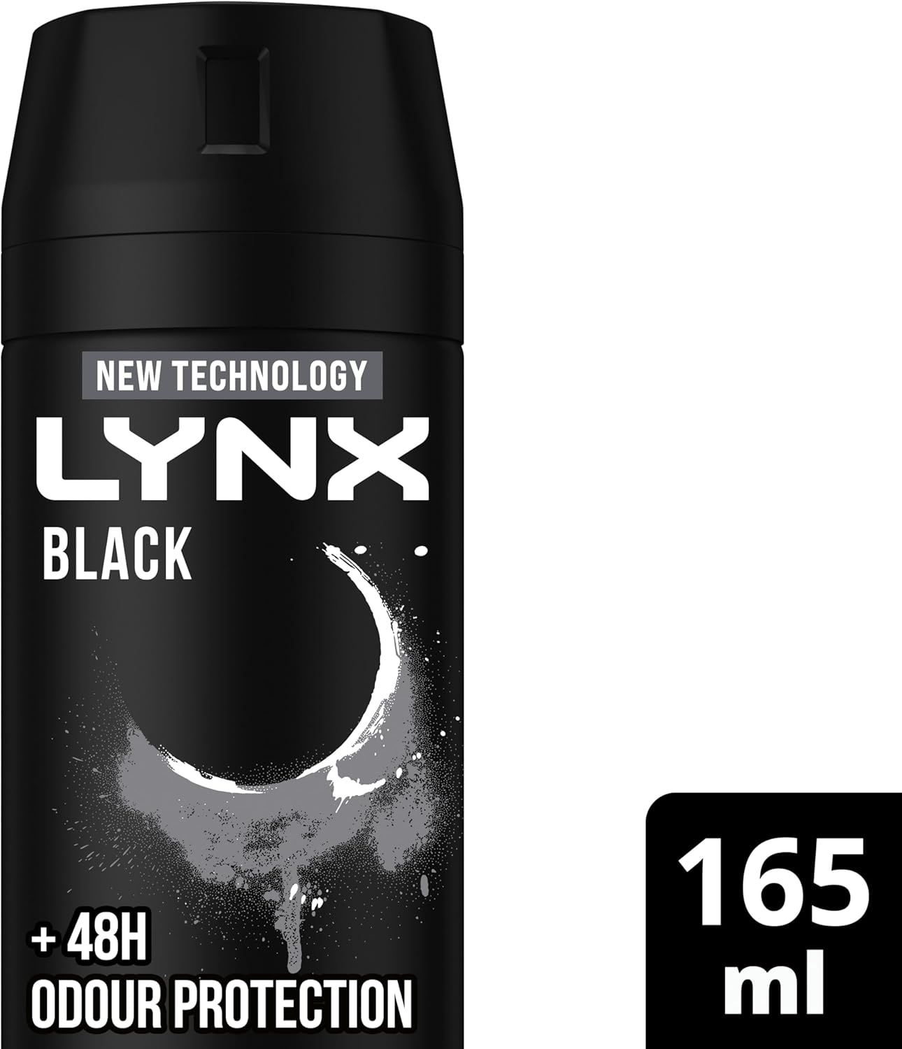 LYNX Black Night Deodorant Body Spray 165 ml (Pack of 3)