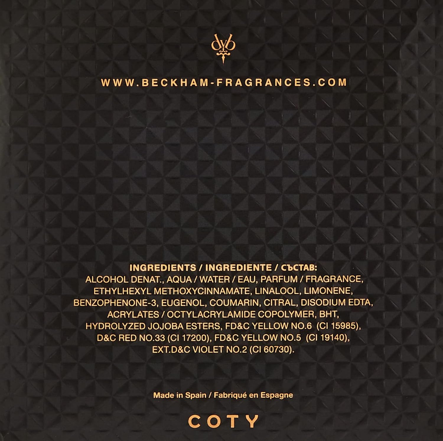 Beckham Intimately For Him Eau De Toilette 75ML