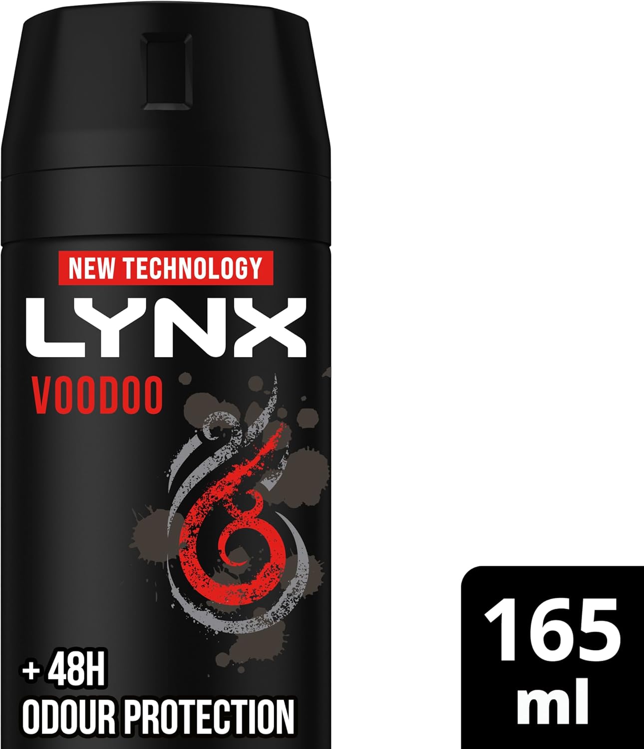 LYNX Black Night Deodorant Body Spray 165 ml (Pack of 3)