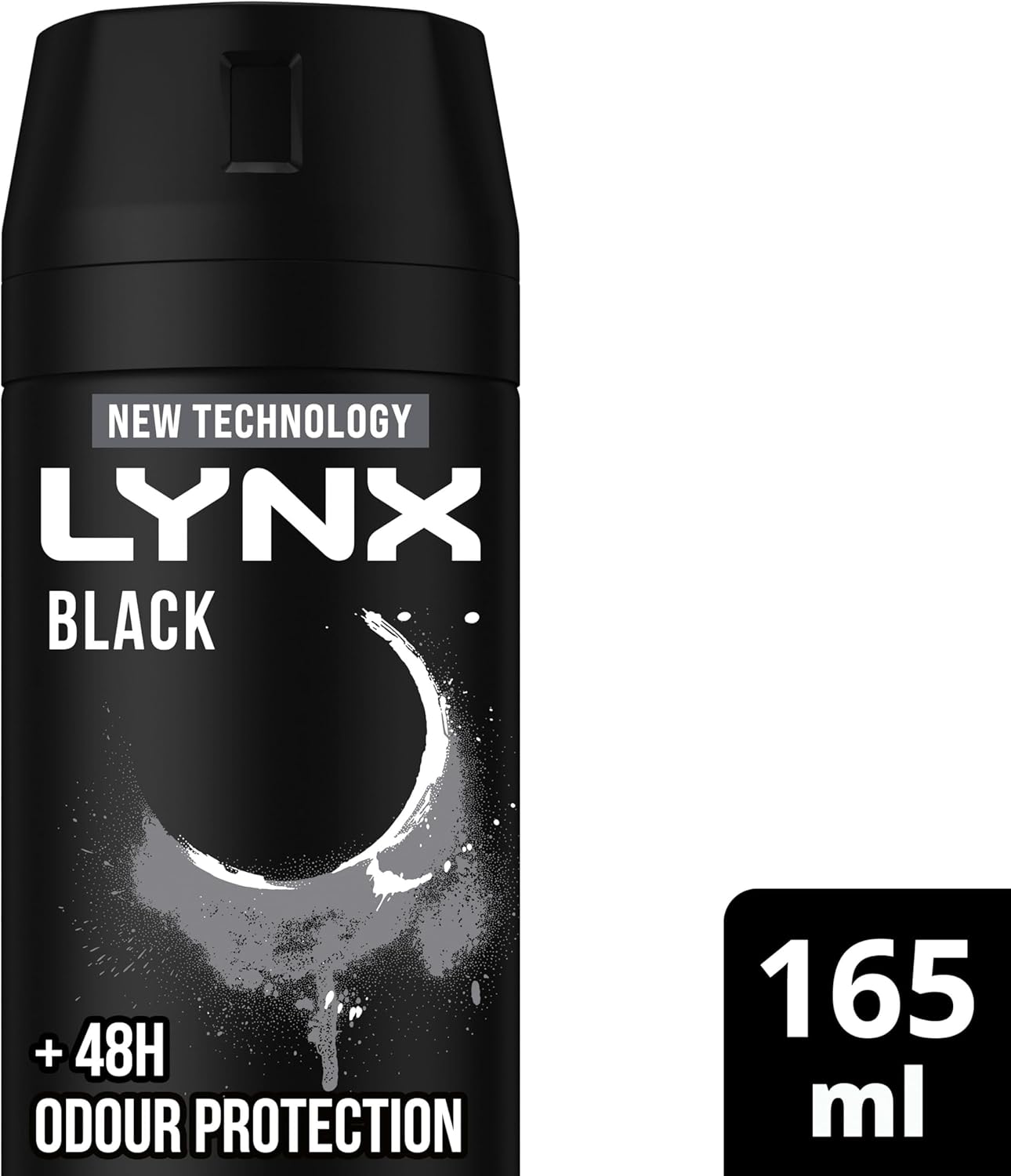 LYNX Black Night Deodorant Body Spray 165 ml (Pack of 3)