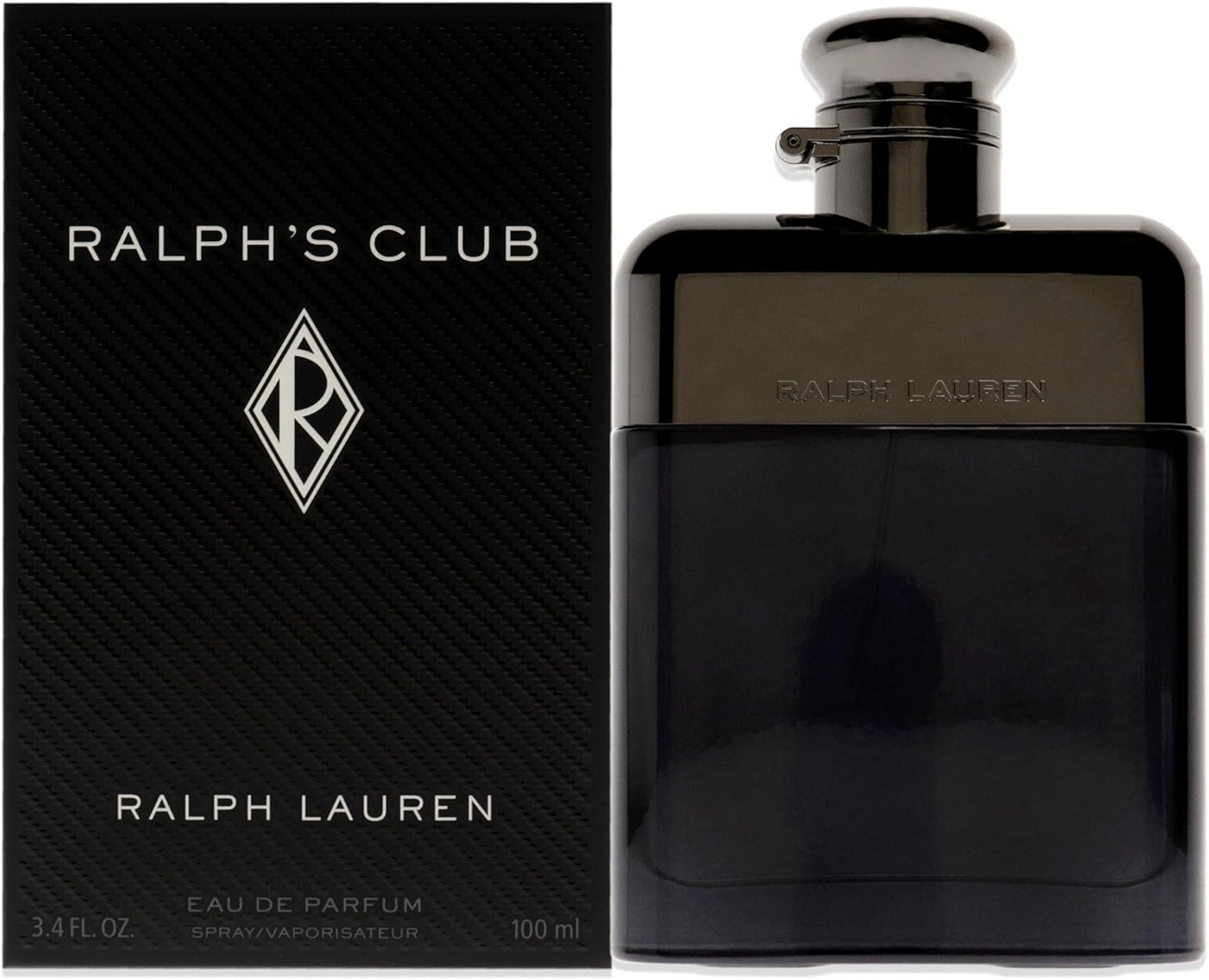 Ralph Lauren Ralph's Club, Eau de Parfum Spray for Men, Intense Sensual Woody Scent, For Style and Elegance