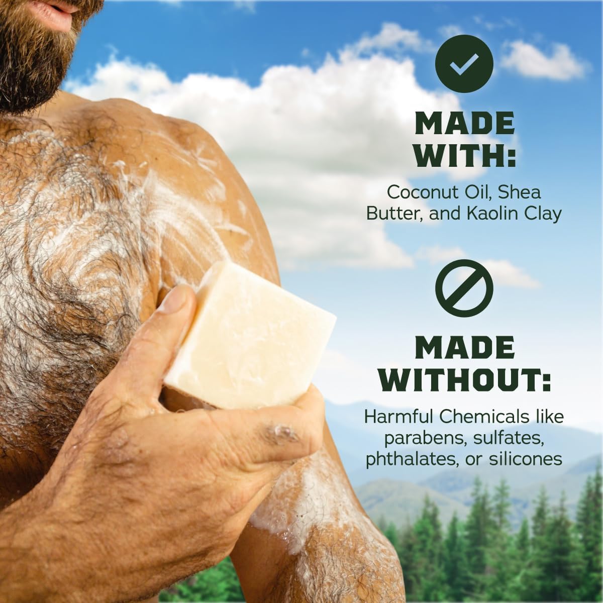 Dr. Squatch Bar Soap for Men – Limited Edition Simpsons – Natural Cold Process Soap with No Harsh Chemicals – Squishee Supreme (5 oz)