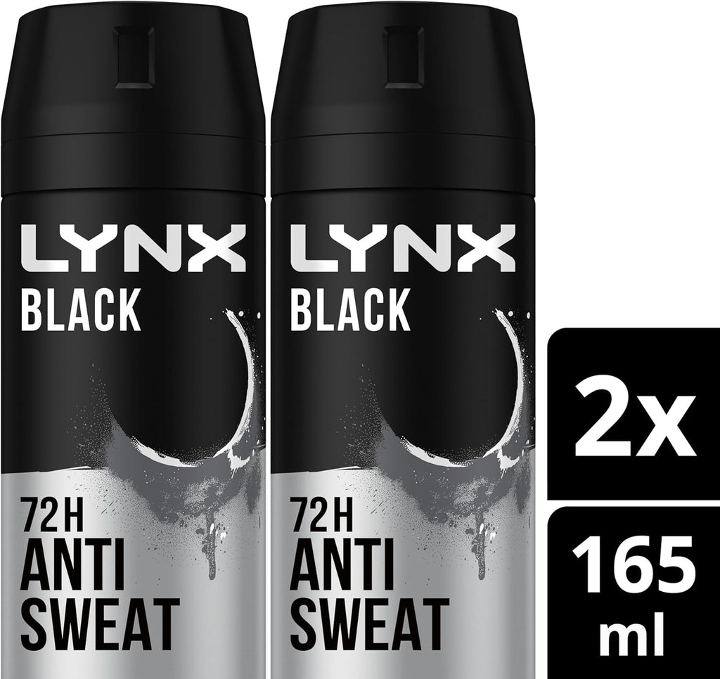 LYNX Africa Deodorant Aerosol Body Spray for Men 165 ML x 4 Pack, 48 hour Fressness, the G.O.A.T. of fragrance