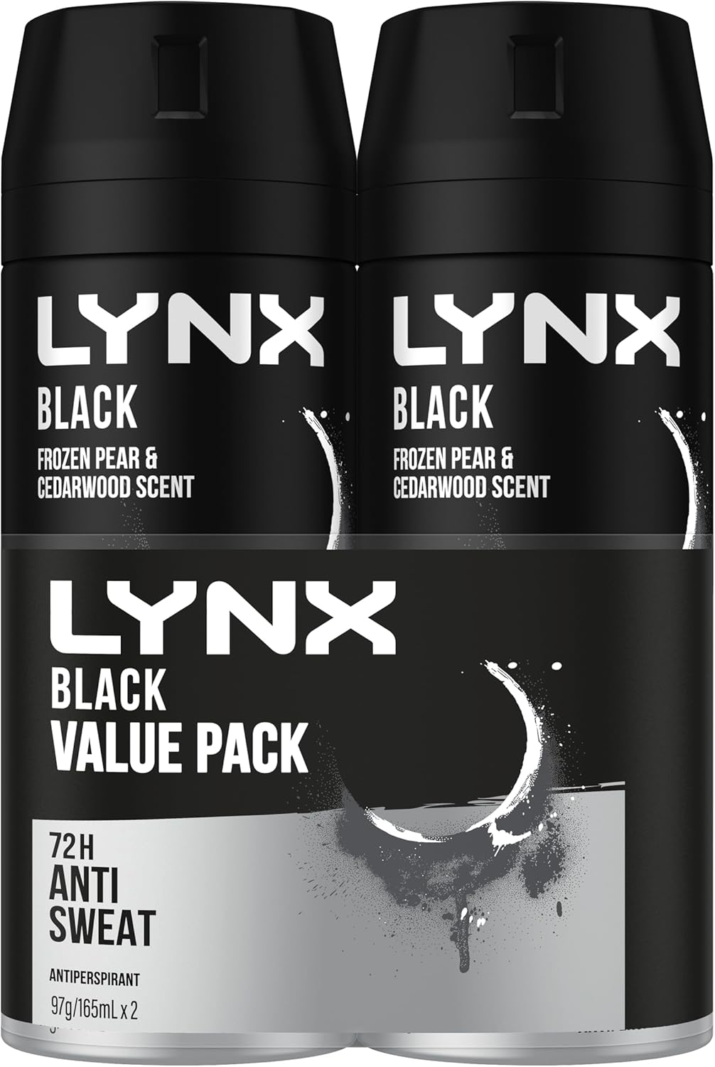 LYNX Africa Deodorant Aerosol Body Spray for Men 165 ML x 4 Pack, 48 hour Fressness, the G.O.A.T. of fragrance