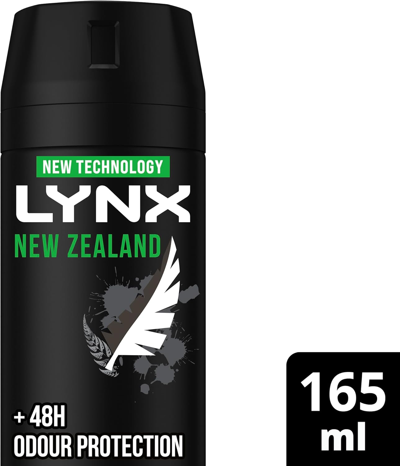 LYNX Black Night Deodorant Body Spray 165 ml (Pack of 3)