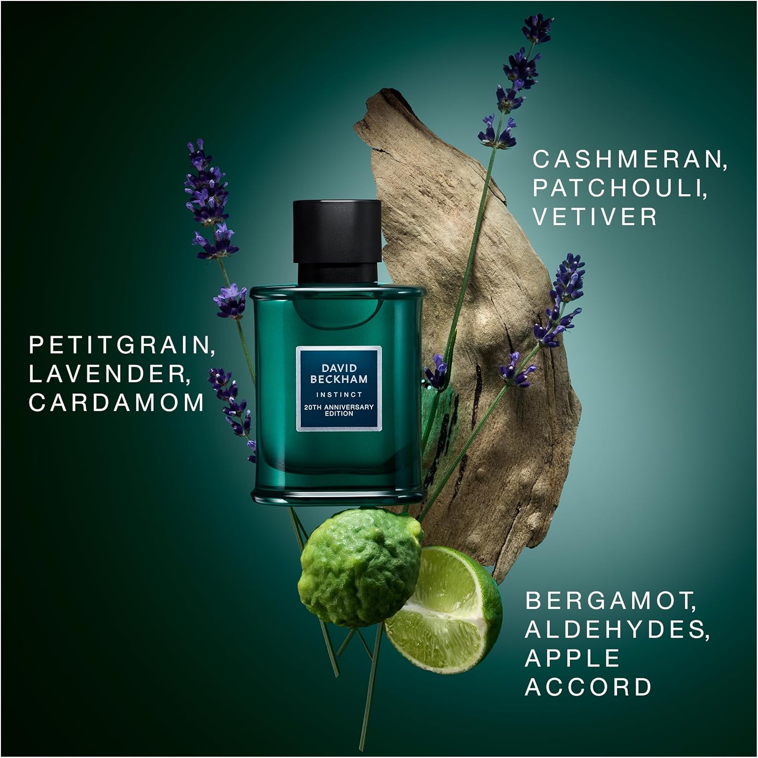 David Beckham Instinct Eau de Parfum for Men - 20th Anniversary Edition, 75ml