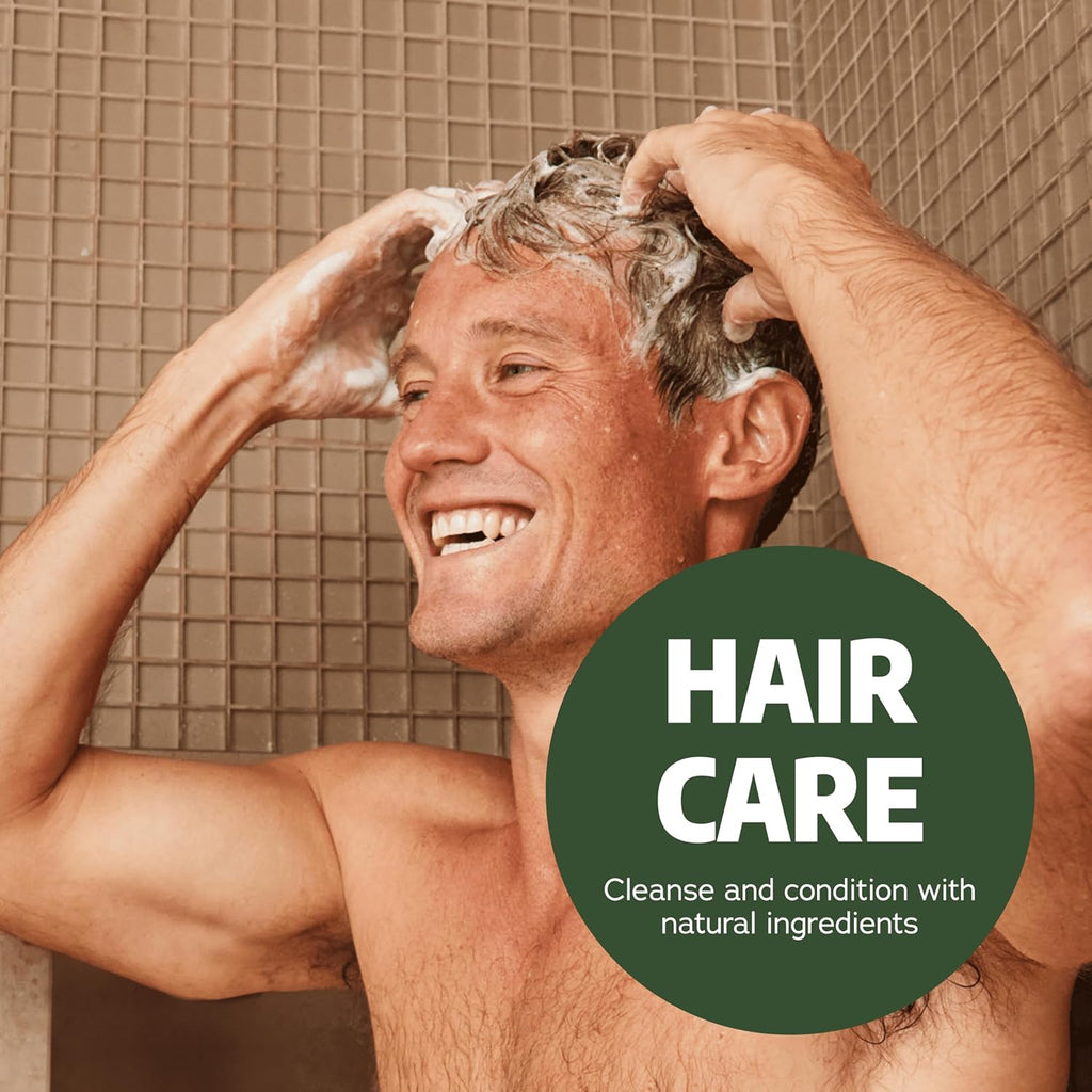 Dr. Squatch Natural Men's Shampoo and Conditioner Set - Healthy, Full Looking Hair - Pine Tar Natural Shampoo and Conditioner for Men (11 fl oz, 2 pack)