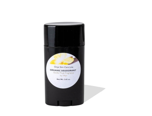 ORGANIC DEODORANT- VANILLA MUSK  FRAGRANCE - FOR MEN